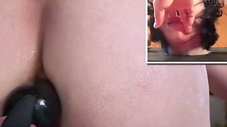 Anal, Throat, And Vaginal Openings Greedy Three-hole