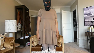 Morning Massage in Pantyhose on the Table