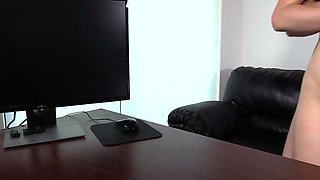 Innocent Teen Charley Auditions with Wild Anal Roleplay and