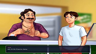 Hot mom Misskitty2k with big boobs in a hentai scene