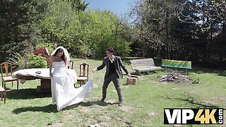 Wedding day movie with voluptuous Steve Q from VIP 4K
