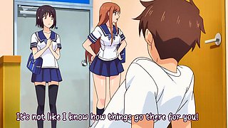 Anime beauty takes hard cock before breakfast in her kitchen