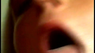 Sexy bitch gets her mouth fucked while giving BF amazing head