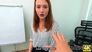 LOAN4K Office Sex: Hot Brunette Olivia Westsun Fucks in All Positions with Stanley Johnson