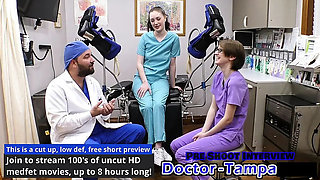 Luci Starr First Gyno Exam – Teen Gyno Medical Clinic Role Play