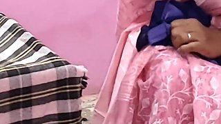 Tamil Stepaunty Was Sitting on the Chair and Working I Gently Stroked Her Thigh and Sucked so Many Breasts and Had Hot Sex with Her