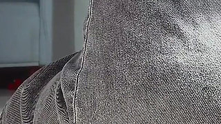 Solo Hardcore Anal Fisting at the Balcony