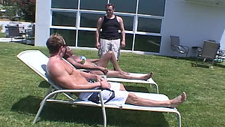 A Cute Black Girl Has an Outdoor Interracial Threesome