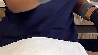 Stepmom Gives a Happy Ending Massage to Her Fat Stepson