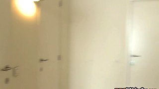 Stunning maid gets pussysmashed by BIG BLACK DICK