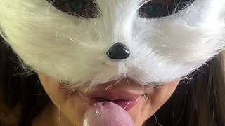 Today Laeris Acted Like a Kitten Eager for Her Milk.