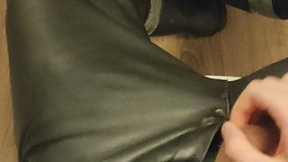 Gay Army Men Fuck. I'm in Rubber Boots and Leather Pants