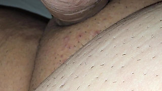 Step sister saw step brother big erection handjob his dick