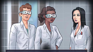 Summertime Saga - Miss Okita Sex Scene