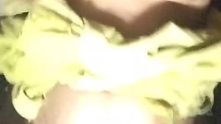 I fucked my girlfriend at night in such a way that her pussy turned red.