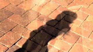 Blonde and brunette lesbians licking and sucking pussy