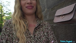 Sex From Money from Public Agent - Big Ass Religion with Nerdy Blonde and Martin Gun