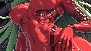 113. My Cyberpunk Demon Doing Sexy Pose Compilation (ai Animation)