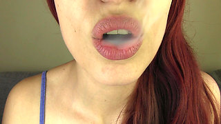 Smoking Fetish Extreme Close-up 2