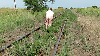 Patricia on the Tracks