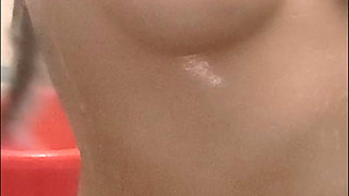 Desi bhabhi house wife taking shower rubbing boobs and pussy