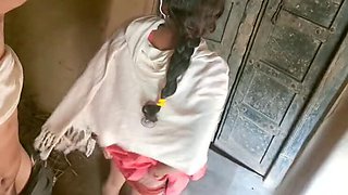 Indian Desi Chubby Wife Giving Handjob on Couch and Fucked Hard