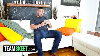 Babysitter Rylee Blake acts on her crush