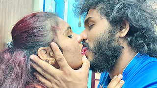 Lip lock and tongue kiss