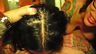 Horny Catalina Ossa Surprises BF W Double Baddie Threesome