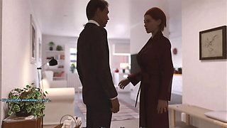 Cheated Wife Fucked by Two Guy After Husband Gone Office - the Queen's G*mble