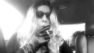 TS GRANDMA LOVES TO SMOKE MORE120 MENTHOLS IN HER CAR CD TS LADYBOY