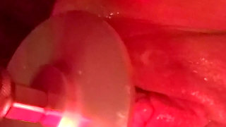 Pregnant whore full of cum machine fucked