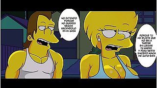 The Simpsons: Lisa Gives Nelson Some Special Lessons - Car Toon