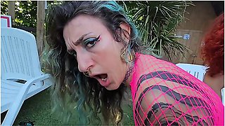 Lesbian Threesome With Fisting At The Naturist Campsite. Full Video On My Of Page