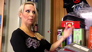 Lesbian Boss Dieter Von Stein Fucks Sexy Blonde Secretary