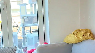Courtney: Gym Bag in Hand,rope on Her Wrists (4k + Bts)