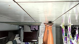 Undies nymph close by the Foot Fetish