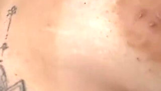 Barber Took My Hair, I Got All Smooth and Horny, I Sucked His Cock a Lot Until I Received Milk on My Breasts