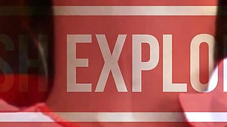 Blindfold Sloppy Blowjob - I Suck My Boyfriend Blind While Gagging Until He Cums in My Mouth