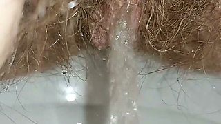 You Are My Toilet, You Are My Cleaner for Licking My Hairy Pussy