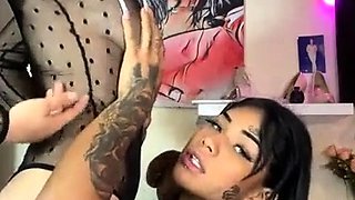 Homemade Blowjob Girl with Big Tits suckin big cock