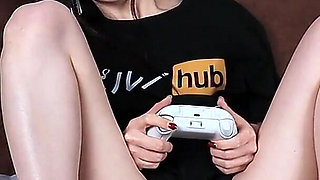 Petite Japanese Gamer First Anal & Facial - Ahegao Moans [full]