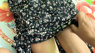 My younger Aunty crazy for fucking hard when her pushy is licking