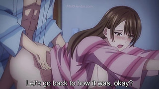 Curvy Cheating Wife Betrays Her Husband with His Best Friend ''Hentai'' Eng Sub