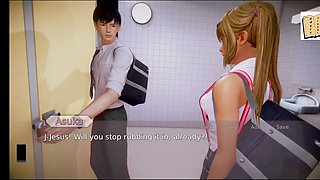 Waifu Academy adventure with busty babes and no limits