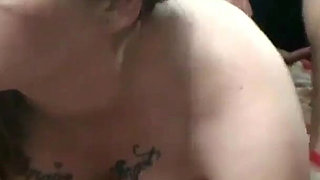 BBW Stepmother talks dirty and lets her step-son fuck her