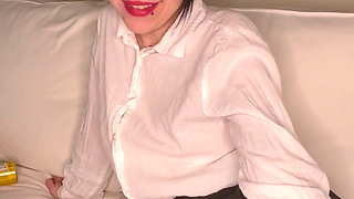 School Girl Furiously Farts in Your-face