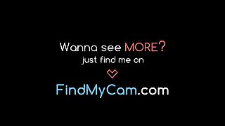 Big-Titted German Babe Teases on Webcam