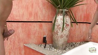 Radiant Mariana Sato and Mariana at doggystyle video