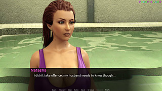 Natasha Naughty Wife by Archimedescompany - Wife Meets the New Boss at the Pool 25
